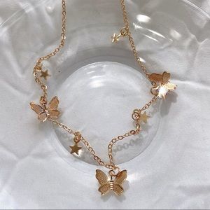 NEW IN! butterfly w/ star detail necklace (buy 1 get two free!!!)